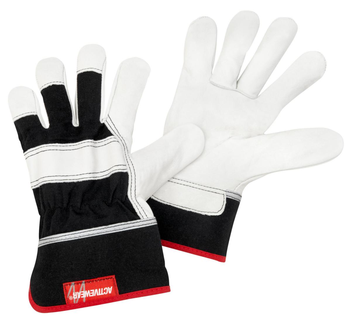 Arbetshandske Activewear 2321 - HANDSKE ACTIVEWEAR 2321 NÖTNARV HALVFODRAD STL 12