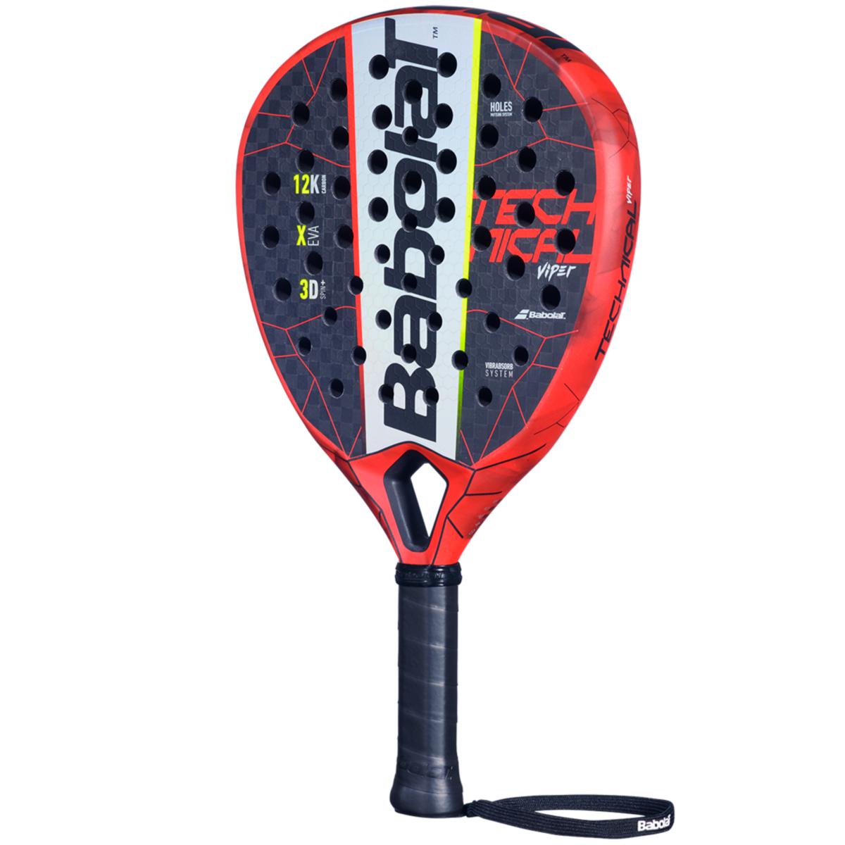 Padelrack Babolat Viper Technical - PADELRACK BABOLAT VIPER TECHNICAL SVART/RÖD 2022