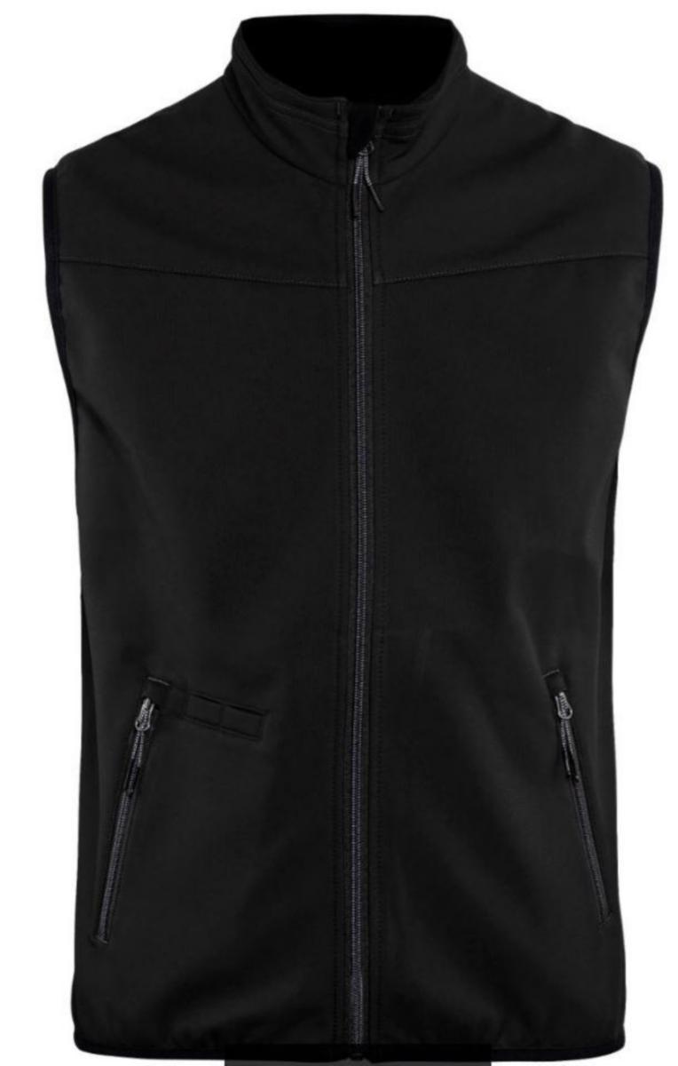 Softshellväst Blåkläder 3850-2516 - SOFTSHELLVÄST BLK 3850-2516 SVART/GRÅ STL S