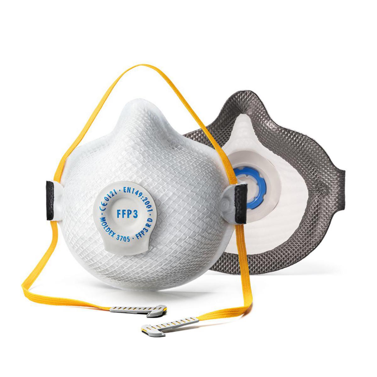 Andningsskydd Moldex FFP3, AIR SEAL 370501 VENTIL - Filtrerande Halvmask Moldex FFP3 VALVE AIR SEAL 370501