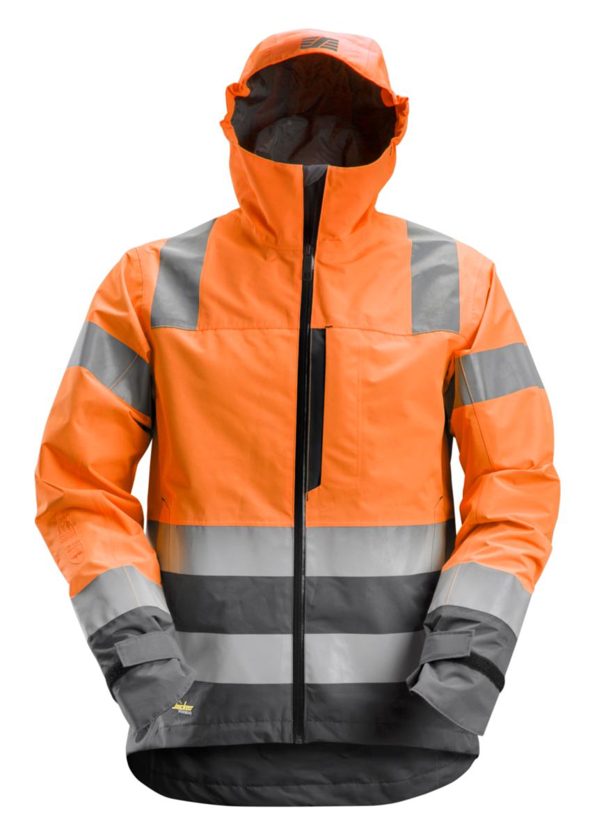 Skaljacka Snickers 1330 Allround - SKALJACKA SNICKERS 1330 ORANGE VARSEL KL 3 ALLROUND STL L
