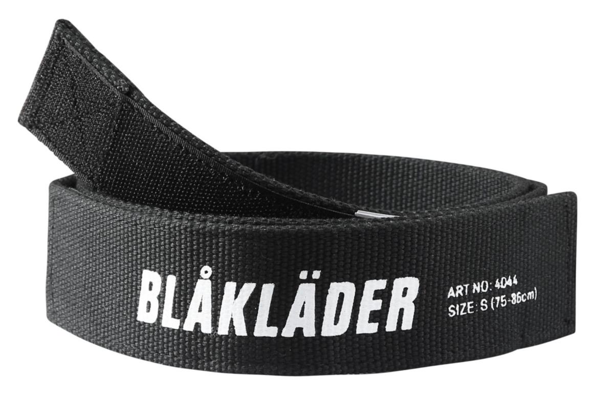 Bälte Blåkläder 4044-0000 Metalfritt - BÄLTE BLK 4044-0000 SVART METALLFRITT STL S