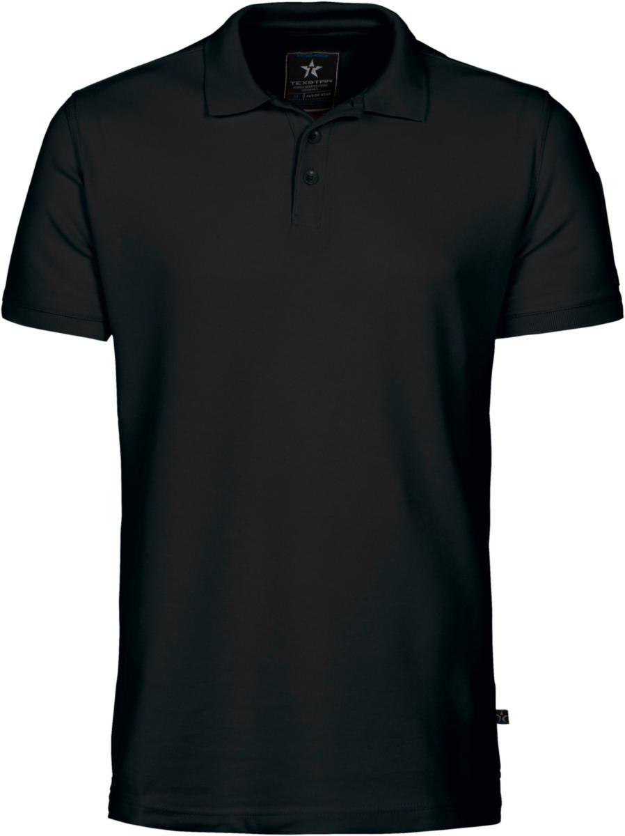 Pikétröja Texstar PS04 - PIKÉTRÖJA TEXSTAR PS04 50/50 SVART STL M