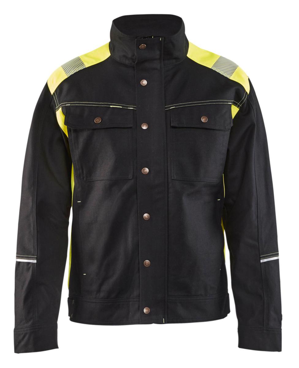 Jacka Blåkläder 4095-1370 - CRAFTSMAN JACKET BLK 4095-1370 BLACK / YELLOW XXXL