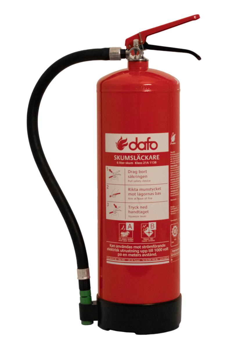 Brandsläckare Dafo Skum - BRANDSLÄCKARE SKUM 6 LIT DAFO SD 6 E 21A 113B