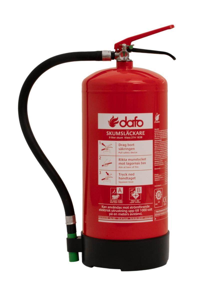Brandsläckare Dafo Skum - BRANDSLÄCKARE SKUM 9 LIT DAFO SD 9 E 27A 183B