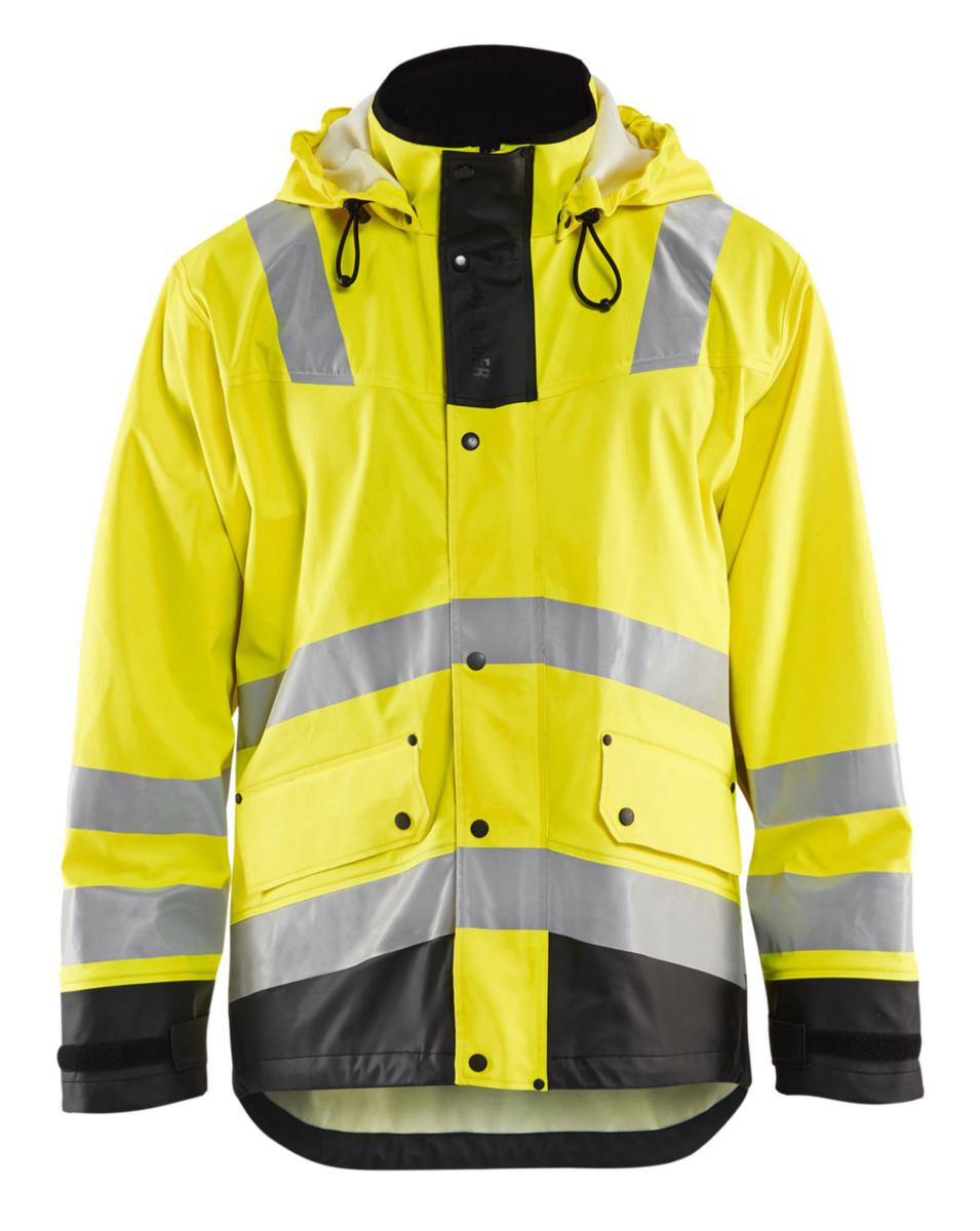 Regnjacka Blåkläder 4302-2003 - REGNJACKA BLK 4302-2003 VARSEL KL.3 GUL/SVART STL 4XL