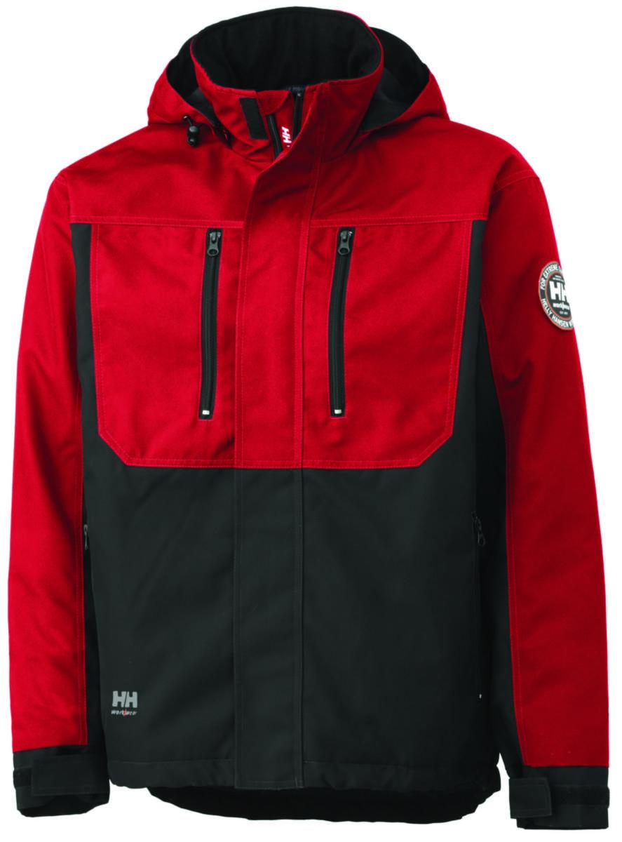 Vinterjacka Helly Hansen Berg 76201 - VINTERJACKA HH 76201-130 RÖD/ SVART BERG STL S