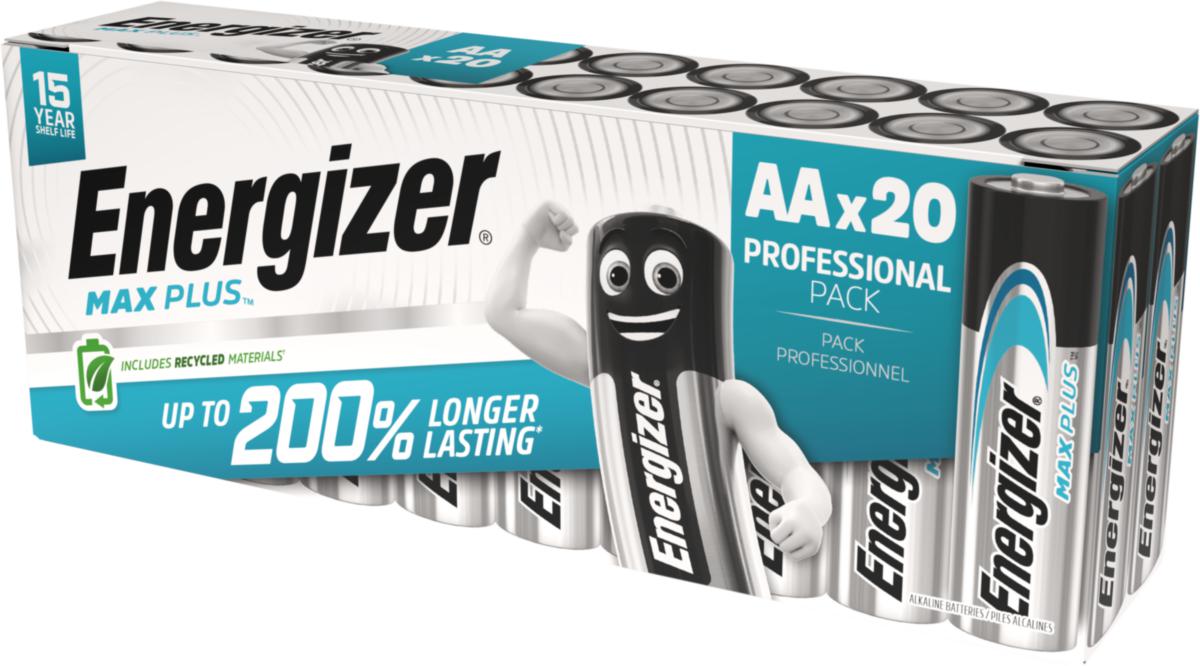 Batteri Max Plus - BATTERI MAX PLUS AA/E91 DP20