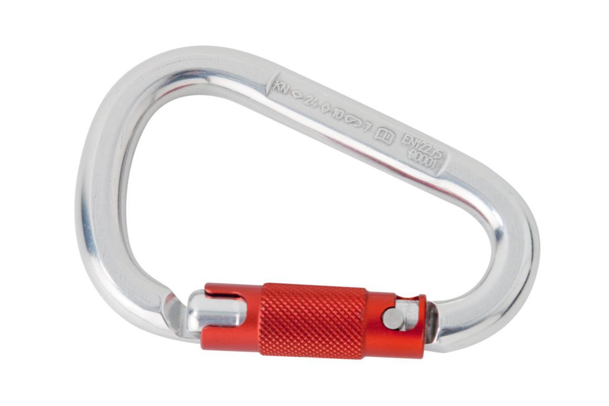 Trippel karbinhake Miller Frelon - UTRUSTNINGSKARBIN MILLER TRIPPELLÅS ALUMINIUM 24 MM