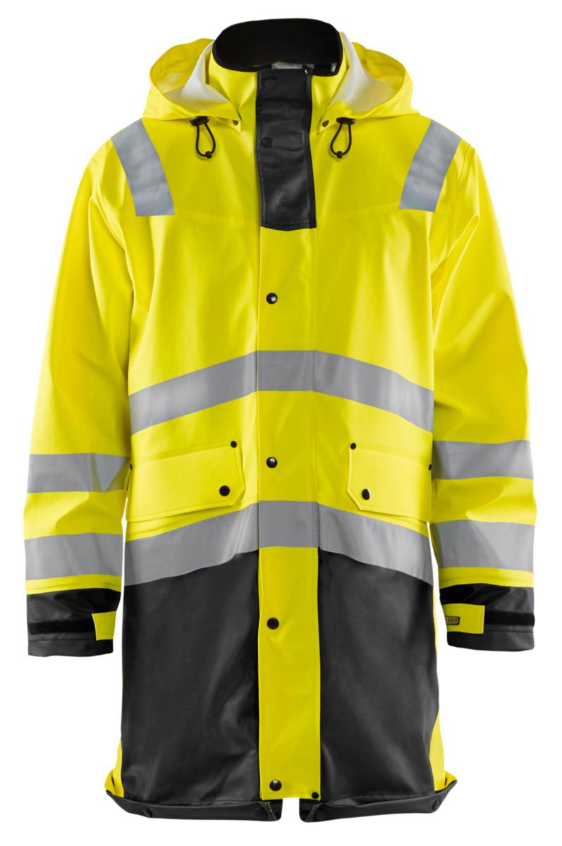 Regnrock Blåkläder 4326-2005 - REGNROCK BLK 4326-2005 GUL/SVA VARSEL LEVEL 3 4XL