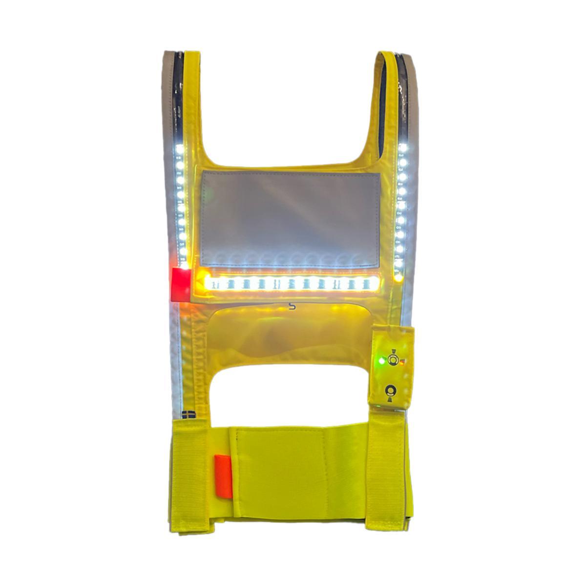 Varselsele NOVA Worker (Powerbank ingår) - SELE NOVA WORKER VIT LED- BELYSNING STL S
