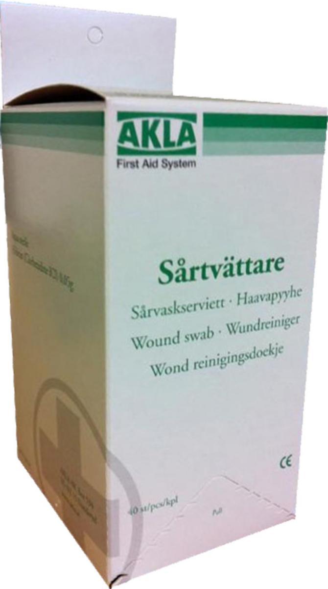 Sårtvättare AKLA 94418 - SÅRTVÄTTARE AKLA 94418 40ST/ASK