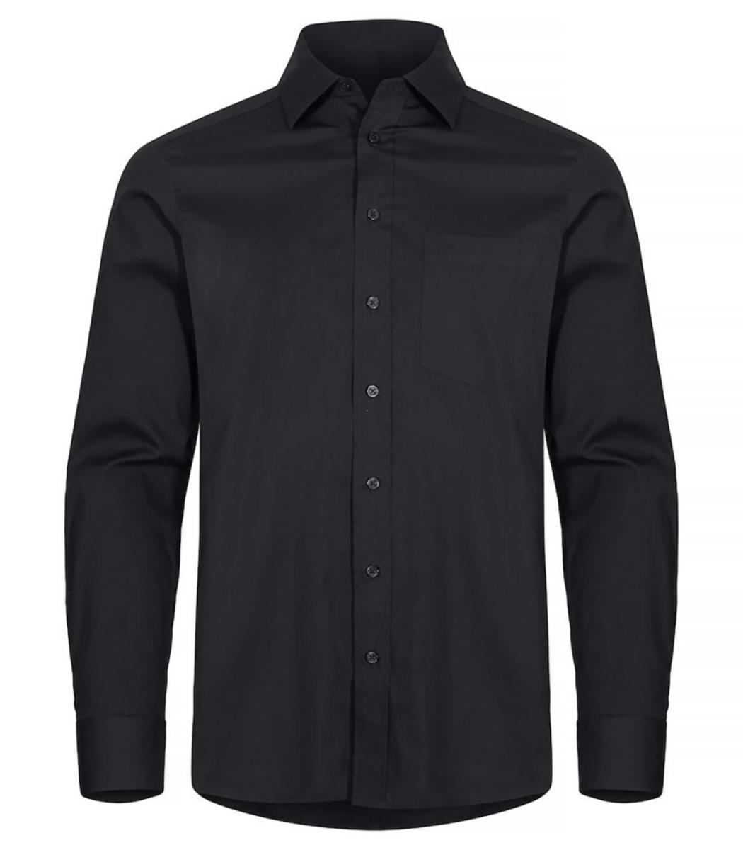 Skjorta Clique 027960 stretch - SKJORTA CLIQUE STRETCH 027960 SVART STL 4XL