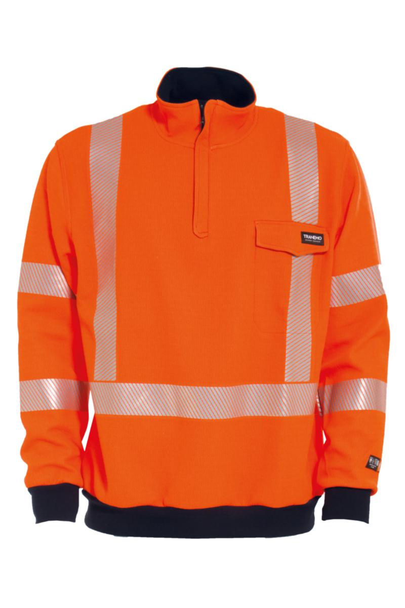 Tröja Tranemo 5270-89 - TRÖJA TRANEMO 5270-89 FLAM VARSEL ORANGE KL3 STL M