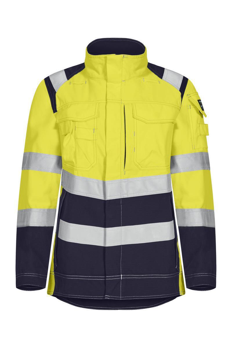 Jacka Tranemo 5838-81 dam - JACKA TRANEMO 5838-81 DAM FLAMVARSEL GUL/MARIN STL XL