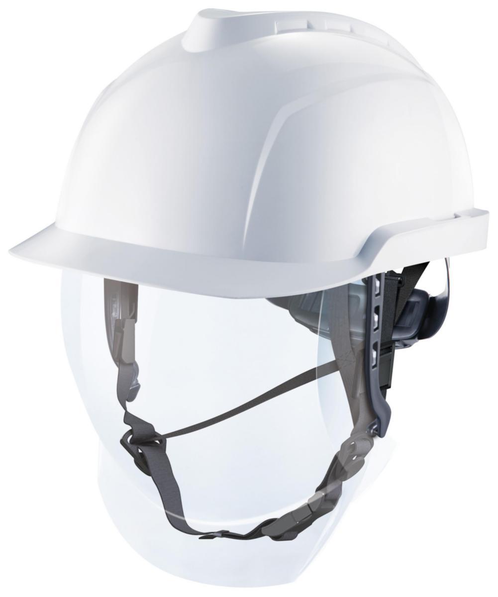 Skyddshjälm MSA V-gard 950 Oventilerad - SKYDDSHJÄLM MSA V-GARD 950 VIT OVENT INB VISIR FAS-TR III