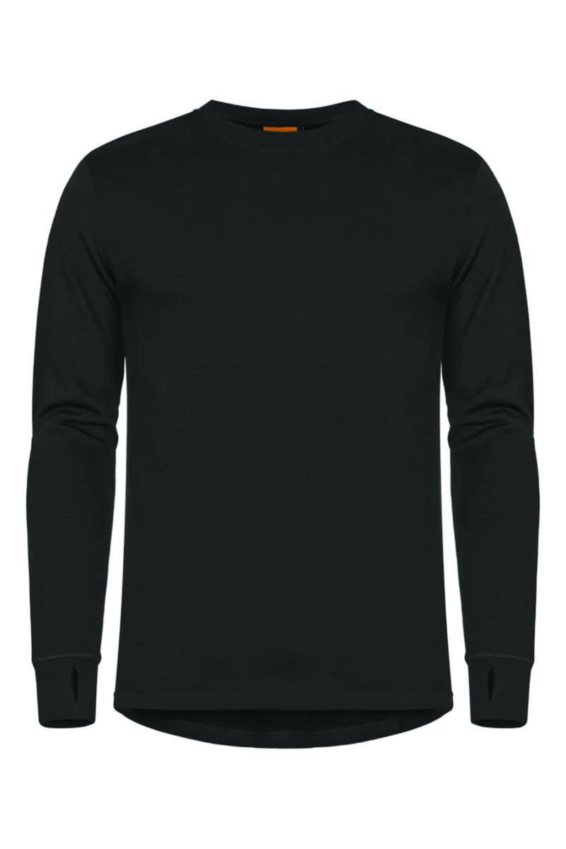 Undertröja Tranemo 6304-90 Multinorm - UNDERTRÖJA TRANEMO 6304-90 SVART MERINO FLAM STL L