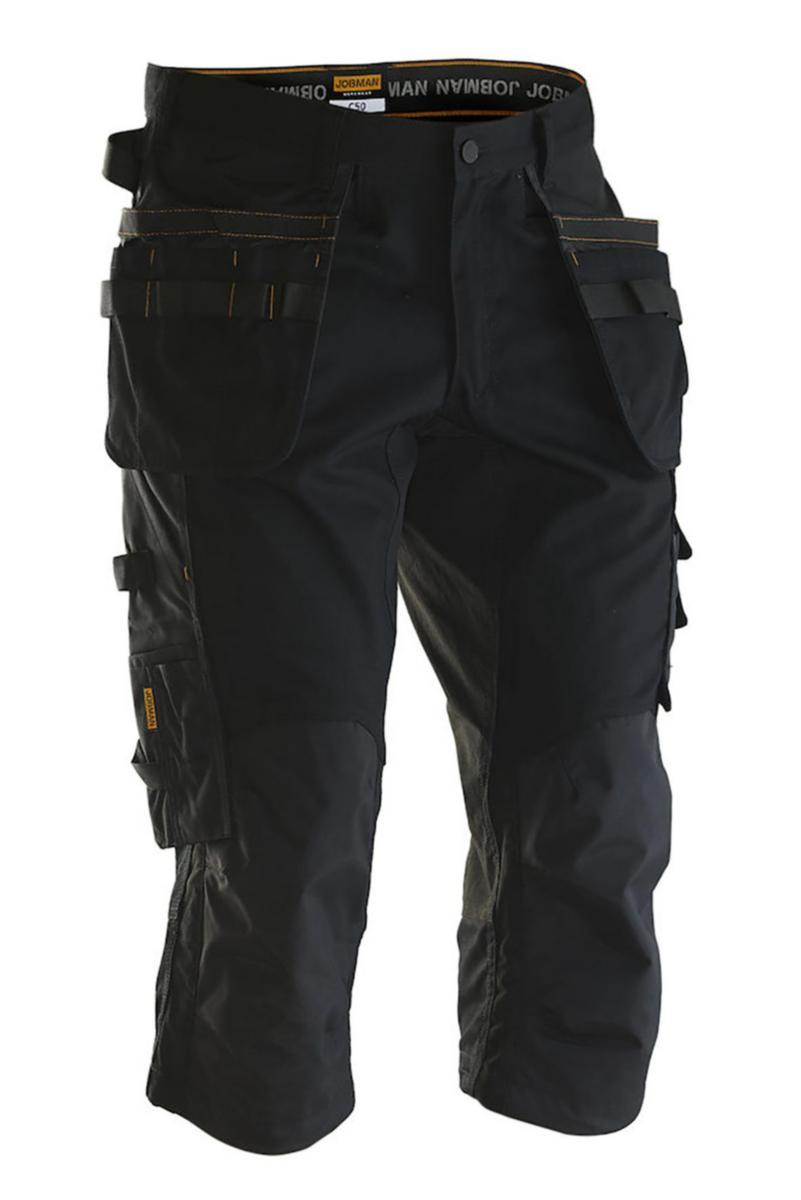 Piratbyxa Jobman 2167 - PIRATBYXA JOBMAN 2167 SVART STRETCH STL C46