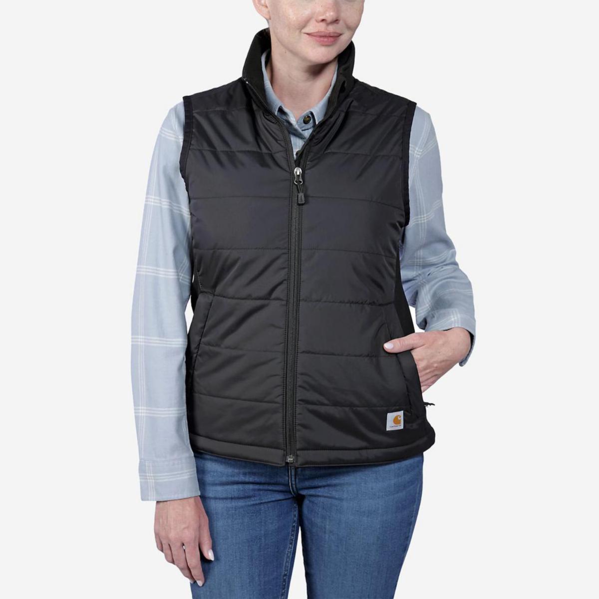 Väst Carhartt 105984 Dam - VÄST CARHARTT 105984N04 SVART DAM STL M