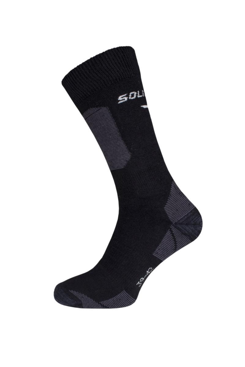 Strumpa Vinter 2-pack - STRUMPA VINTER 2-PACK SVART/GR STL 43-46