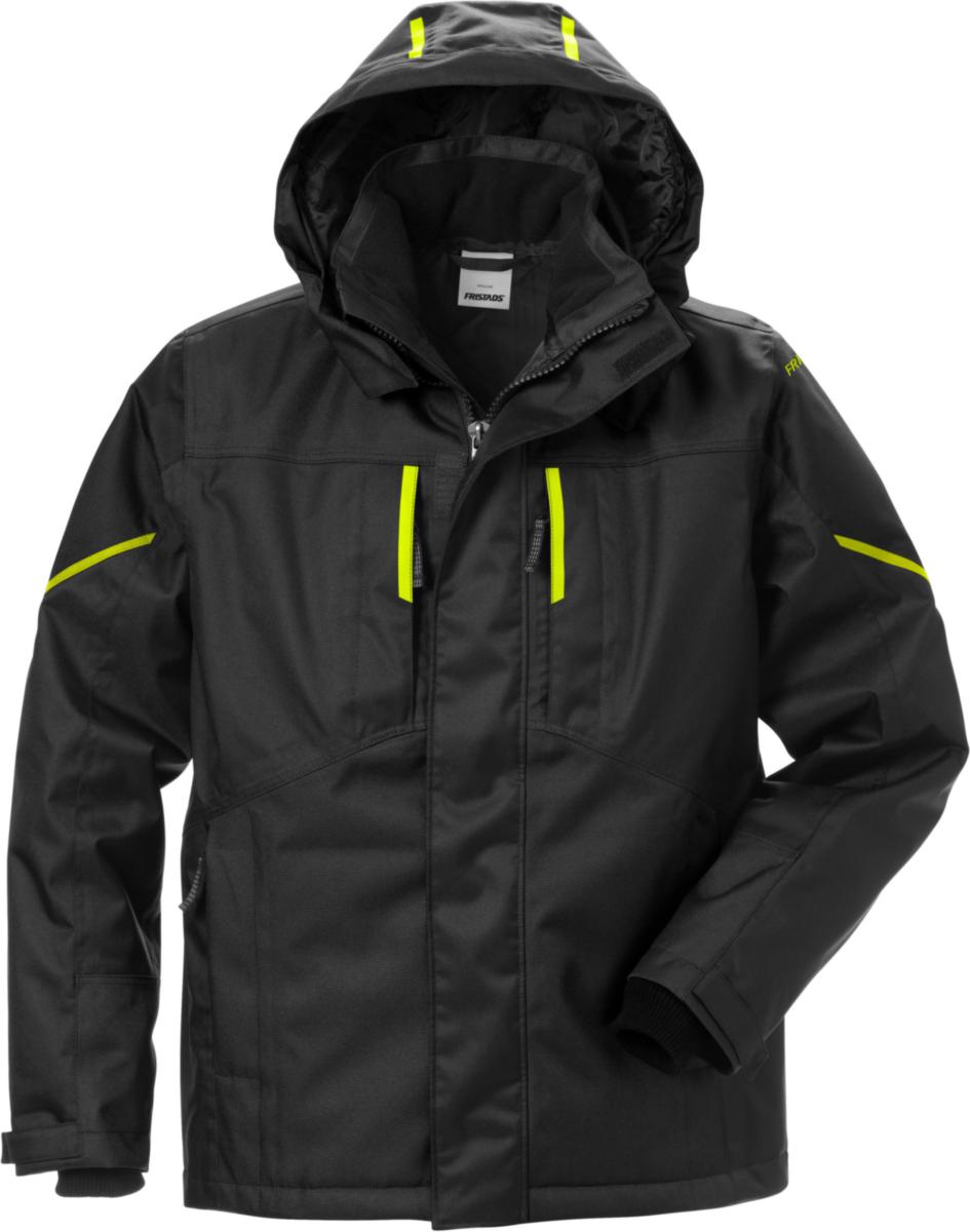 Vinterjacka Fristads 4058 GTC - VINTERJACKA FR 4058 GTC SVART/HIVIS GUL S