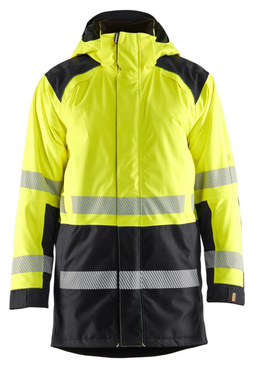 Vinterparkas Blåkläder 4457-1987 - VINTERPARKAS BLK 4457-1987 GUL /SVART VARSEL KL3 STL XL