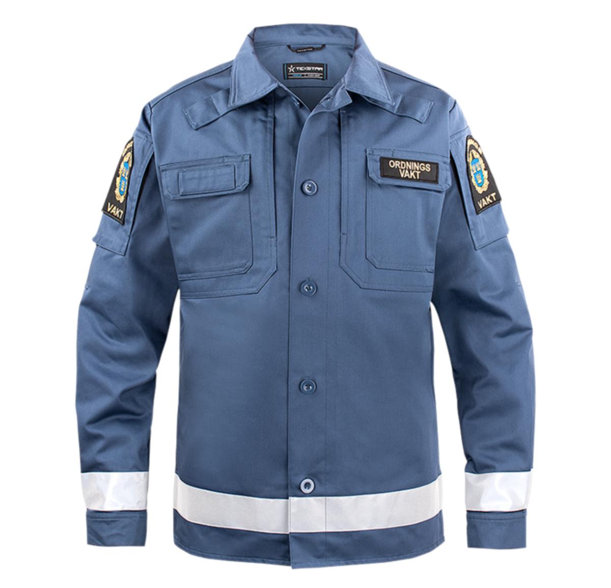 Skjortjacka Texstar OJ06 - SKJORTJACKA TEXSTAR OJ06 BLÅ XL