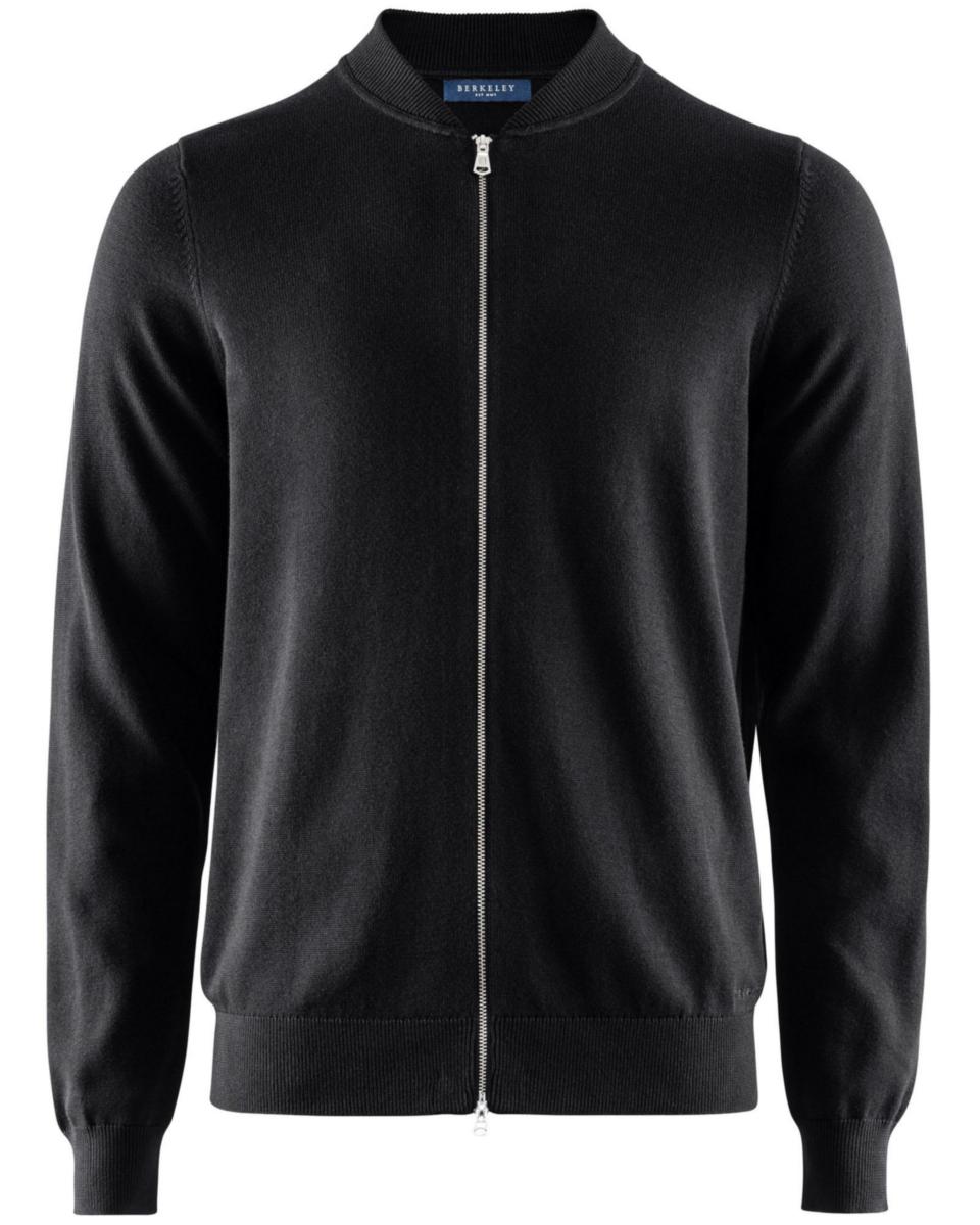 Tröja Berkeley Brockton 1962 - TRÖJA BROCKTON FULL ZIP 1962 SVART 4XL