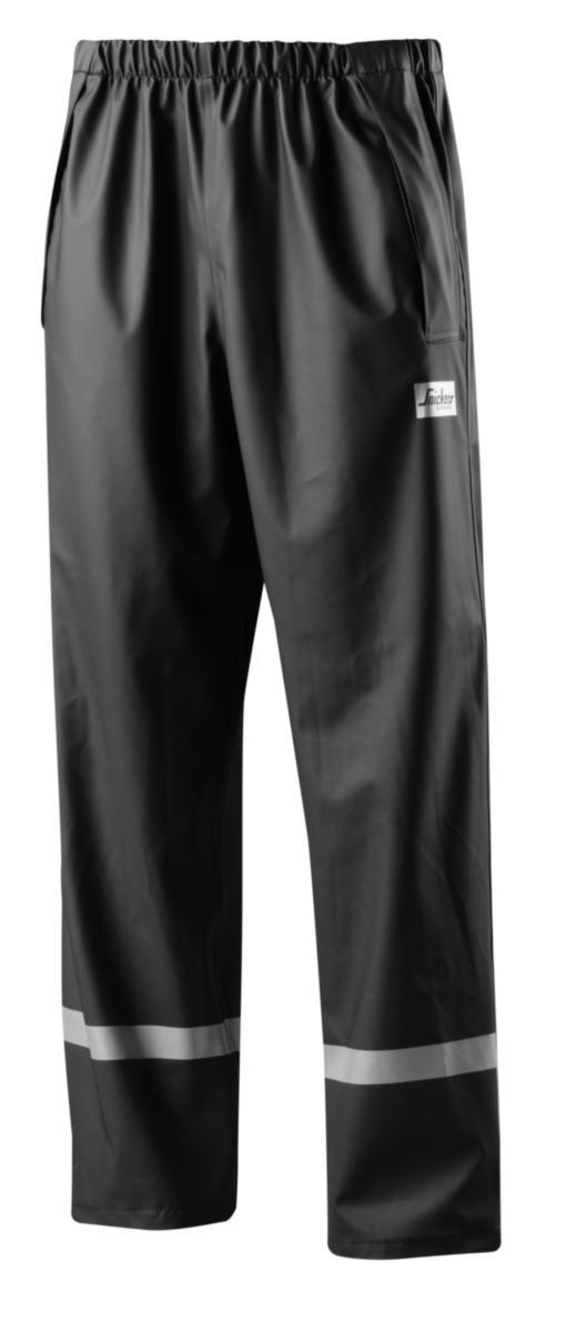 Regnbyxa Snickers 8201 - REGNBYXA SNICKERS 8201 SVART PU STL L