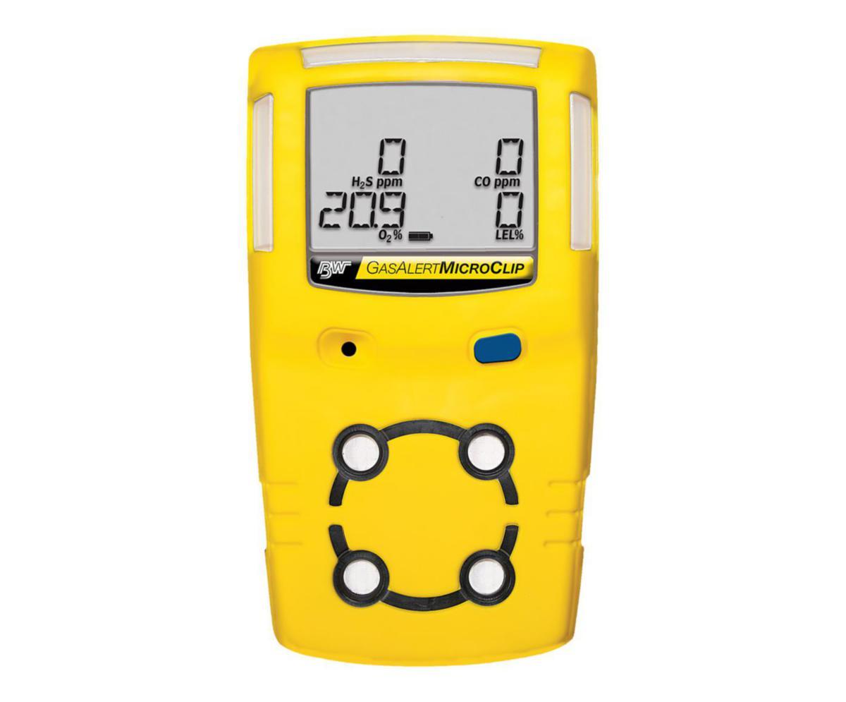 Gasvarnare Honeywell MicroClip XL - GASVARNARE HONEYW MICROCLIPXL EX/SYRE/SVAVELVÄTE/KOLMONOXID