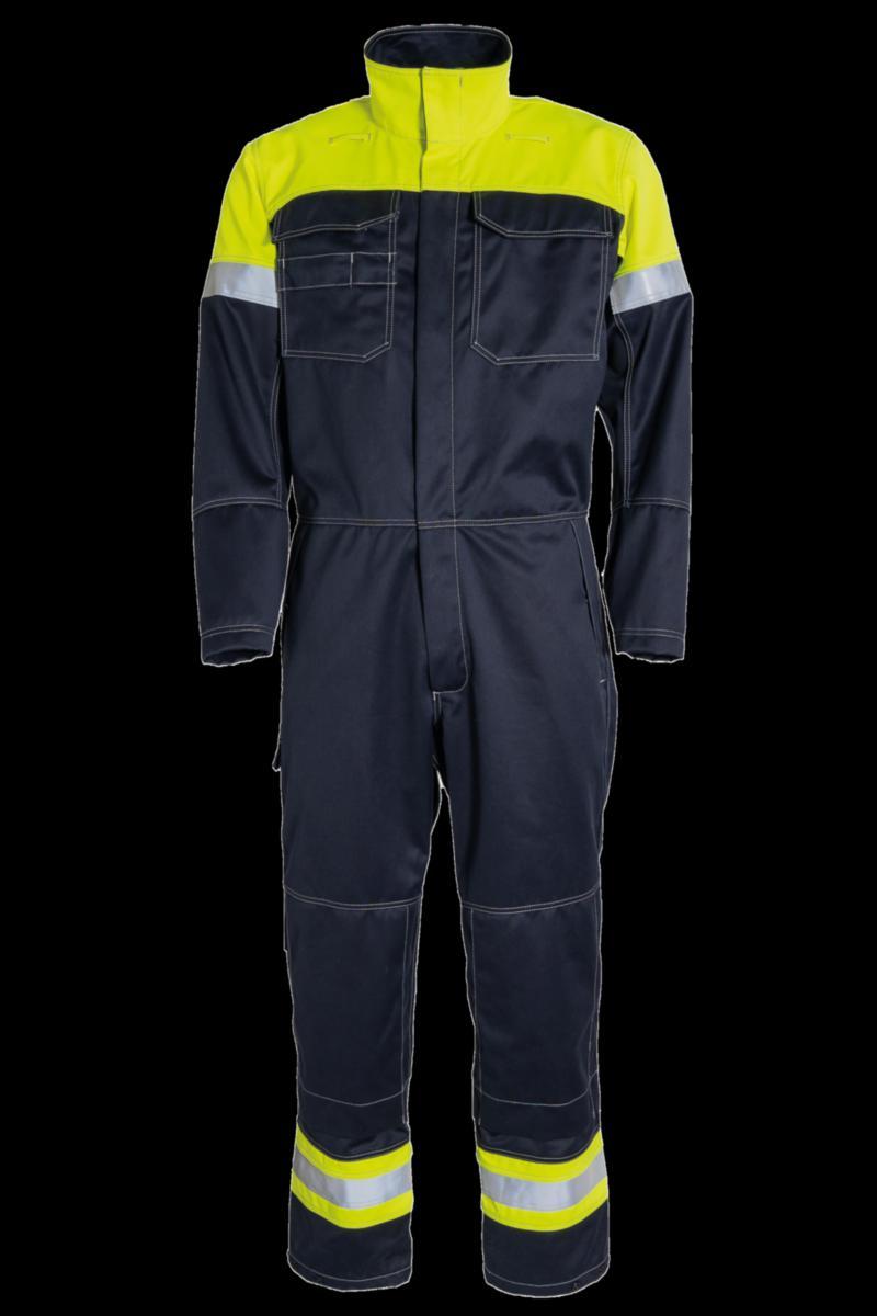 Overall Tranemo 5710 - OVERALL TRANEMO 5710-88 MARIN/ GUL FLAM CANTEX XL