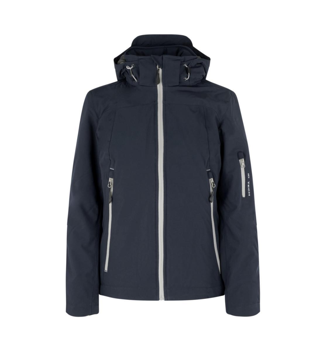 Vinterjacka ID Identity 0899 Dam - VINTERJACKA ID 0899 DAM SOFTSHELL MARINBLÅ STL XL