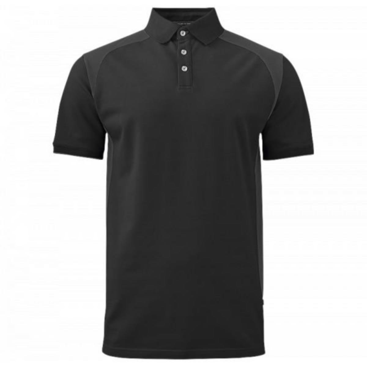 Pikétröja Texstar PS07 - PIKÉTRÖJA TEXSTAR PS07 STRETCH SVART/GRÅ STL XXL