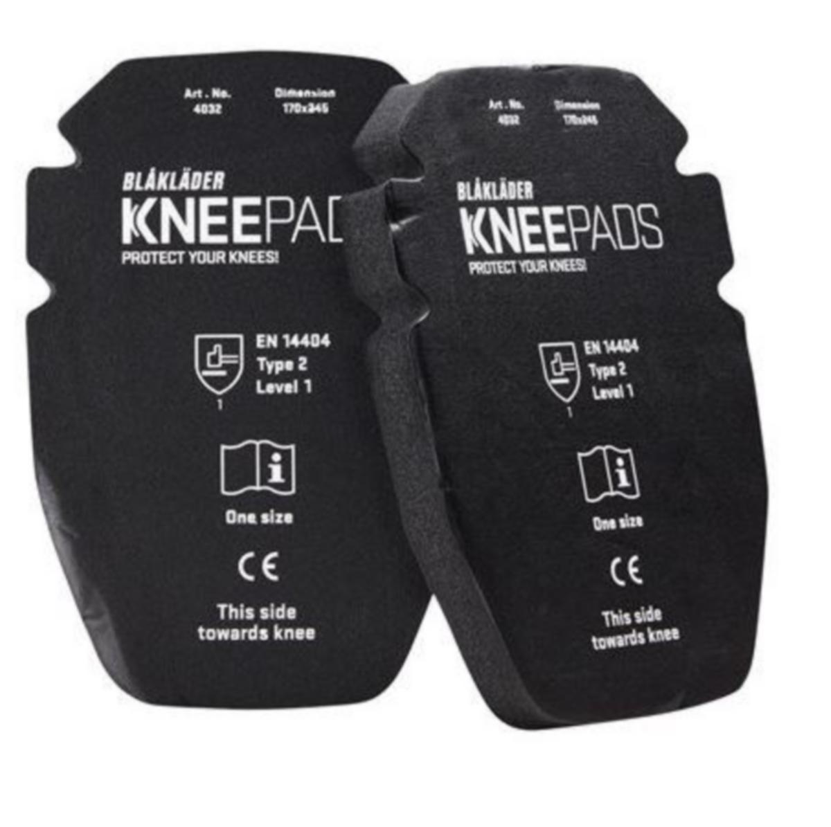 Knäskydd Blåkläder 4032-1207 - KNÄSKYDD BLK 4032-1207 SVART GEL 25MM