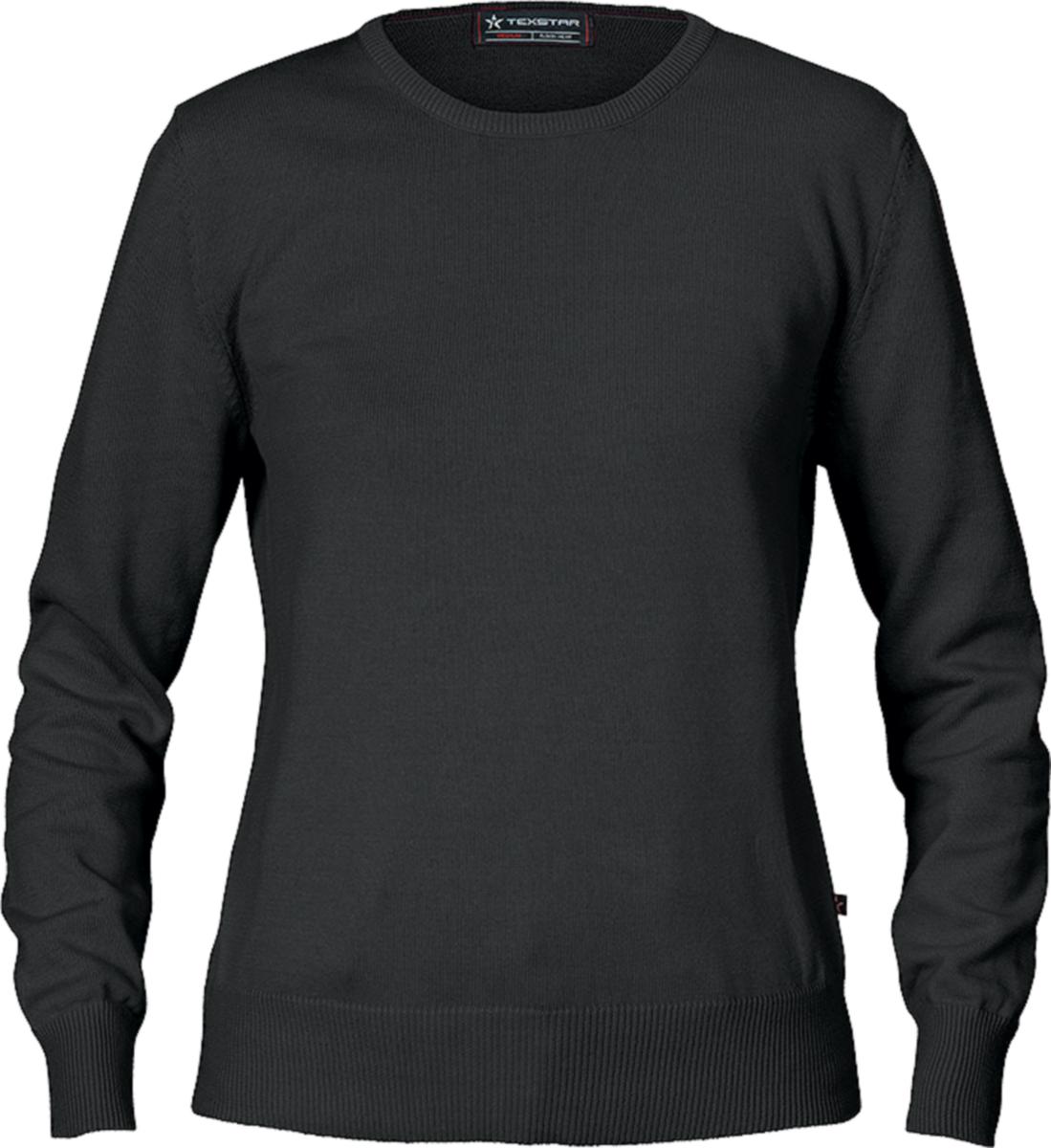 Pullover Texstar PW05 dam - PULLOVER TEXSTAR PW05 DAM SVART STL S
