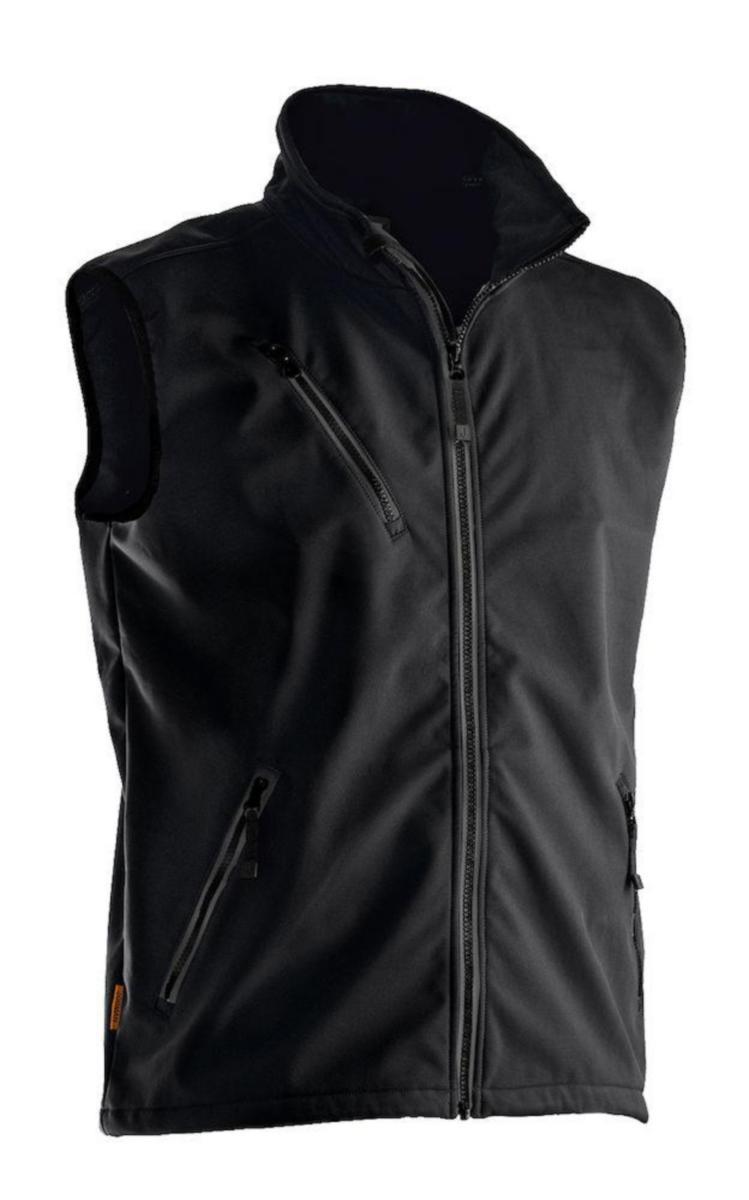 Softshellväst Jobman 7502 - VÄST SOFTSHELL JOBMAN 7502 LIGHT SVART STL L