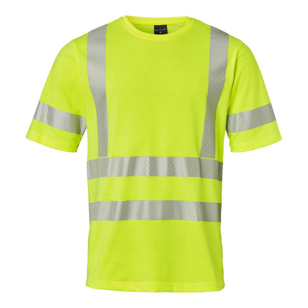 T-shirt Top Swede 268 - T-SHIRT TOPSWEDE 268005 GUL VARSEL STL XXL
