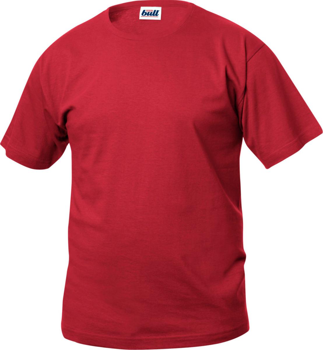 T-shirt Clique 029030 Basic-T - T-SHIRT CLIQUE 029030 BASIC-T BOMULL 145g RÖD STL L
