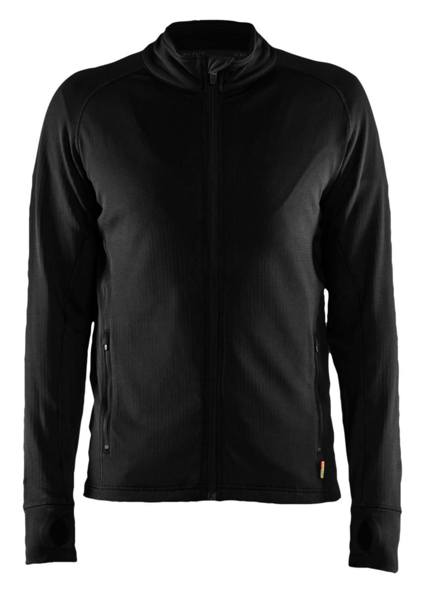 Fleecejacka Blåkläder 4735-2539 Striker - FLEECEJACKA BLK 4735-2539 SVART STL XL