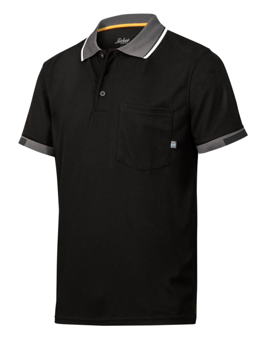 Pikétröja Snickers 2724 - PIKÉTRÖJA SNICKERS 2724 SVART ALLROUND STL XXL