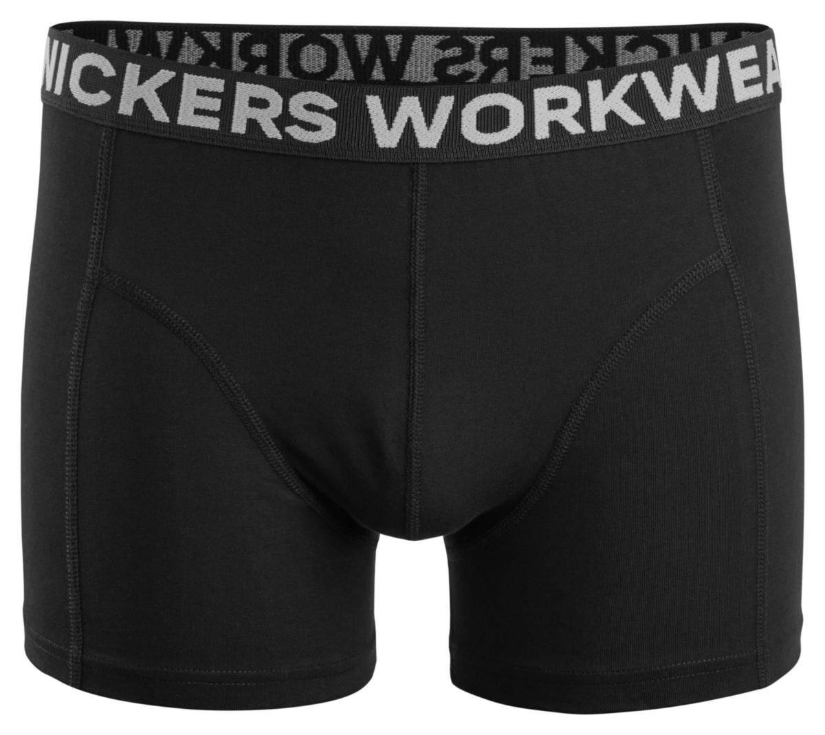 Kalsong Snickers 9436 - KALSONG SNICKERS 9436-0400 SVART 2-PACK STL L