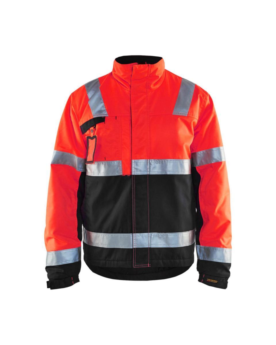 Vinterjacka Blåkläder 4862-1811 - VARSELJACKA VINT BLK 4862-1811 BLK RÖD/SVART STL L