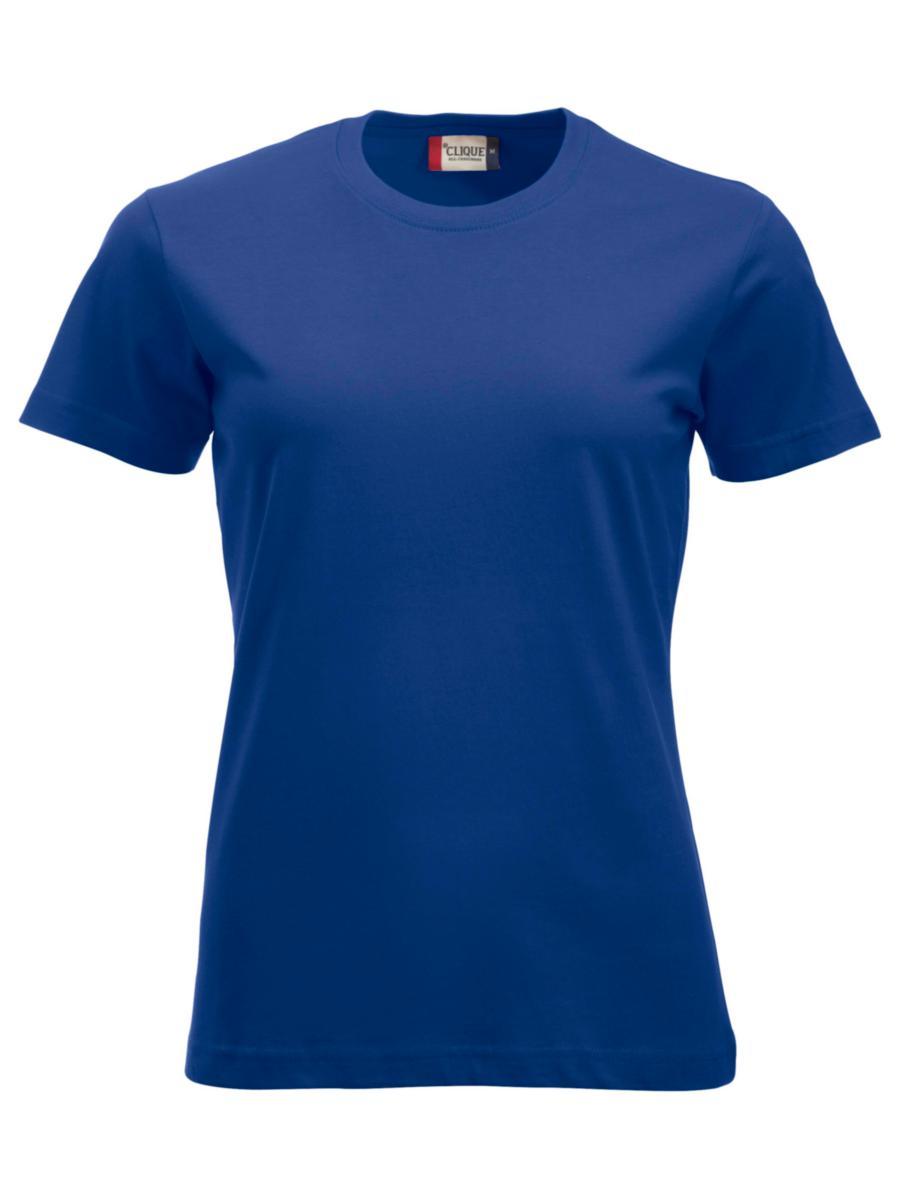 T-shirt Clique 029361 New Calssic-T Dam - T-SHIRT CLIQUE 029361 CLASSIC DAM DJUPBLÅ STL XL