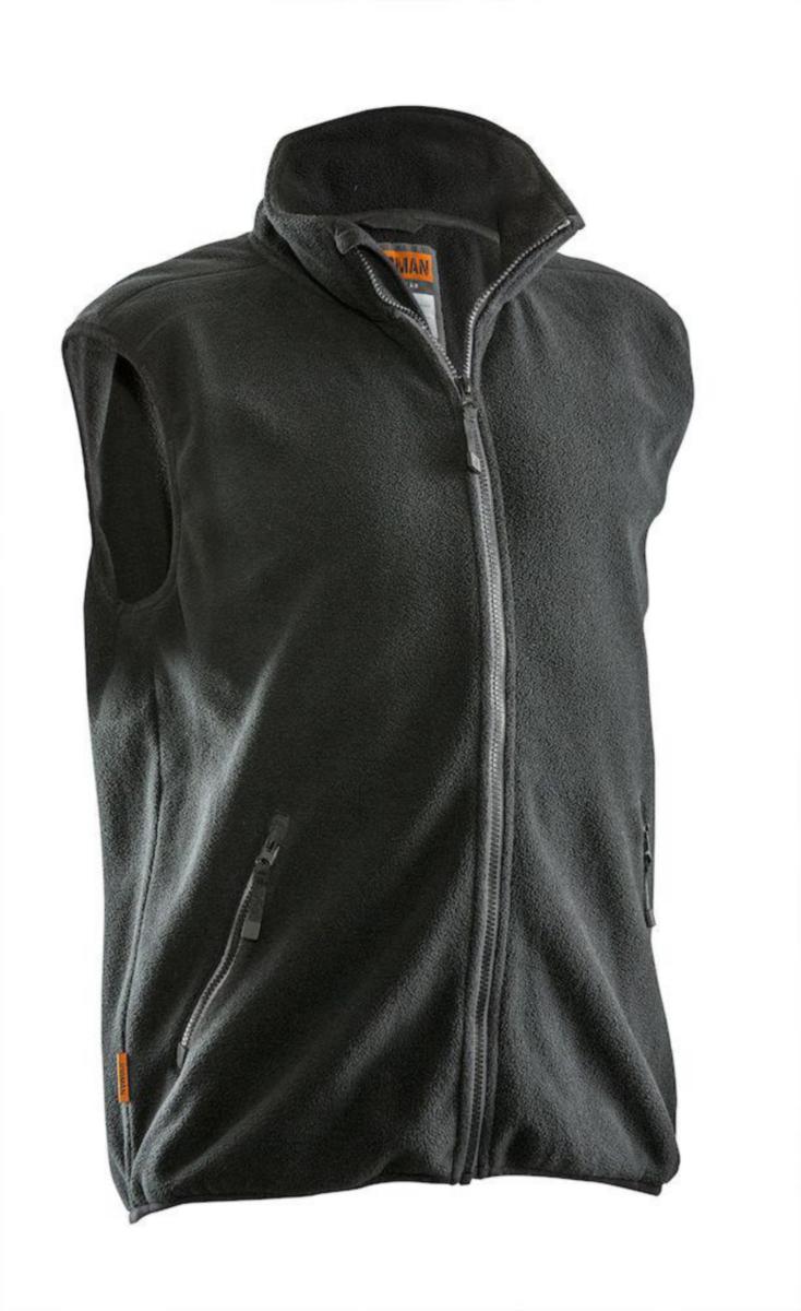 Fleeceväst Jobman 7501 - FLEECEVÄST JOBMAN 7501 SVART STL L
