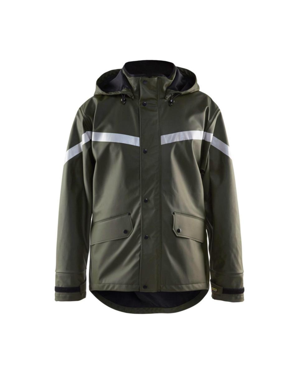 Regnjacka Blåkläder 4305-2003 - REGNJACKA BLK 4305-2003 EN343 ARMÉGRÖN XS