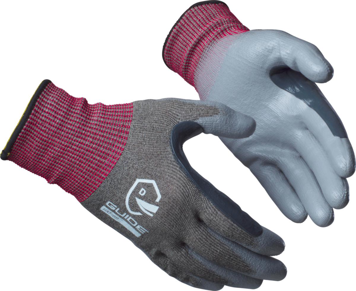 Skärskyddshandske Guide 6601 - HANDSKE GUIDE 6601 PU SKÄRSKYDD D TOUCH STL 6