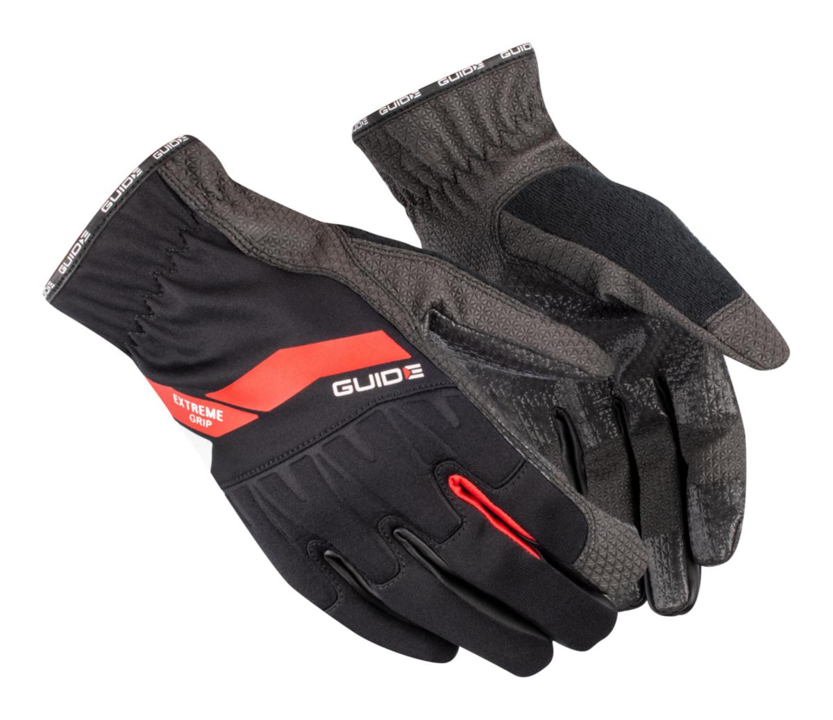 Arbetshandske Guide 5120 - HANDSKE GUIDE 5120 SYNTET GTX-LÄDER BRA GREPP STL 9