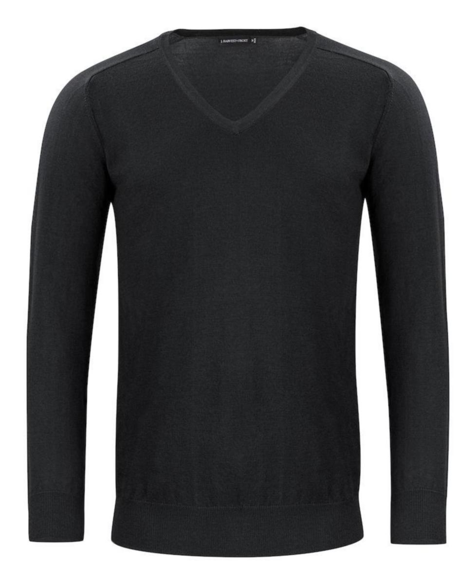 Tröja Harvest Merino 2930101 - TRÖJA J.HARVEST MERINO V SVART STL M
