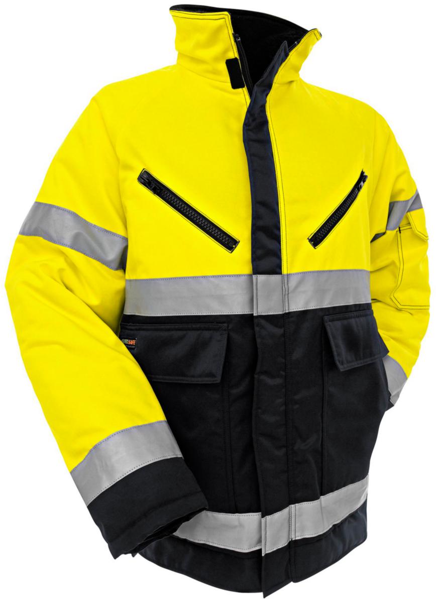 Vinterjacka Blåkläder 4828-1900 - VINTERJACKA BLK 4828-1900 G/S GUL/SVART VARSEL KL 3 STL S